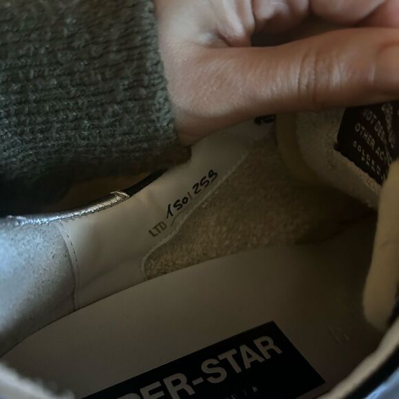 Golden Goose Black and Gold damask tapestry Sneakers - Picture 12 of 12